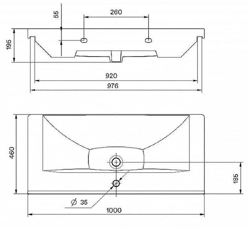 Раковина Aquaton Santek Миранда 100 1WH302249 Белая