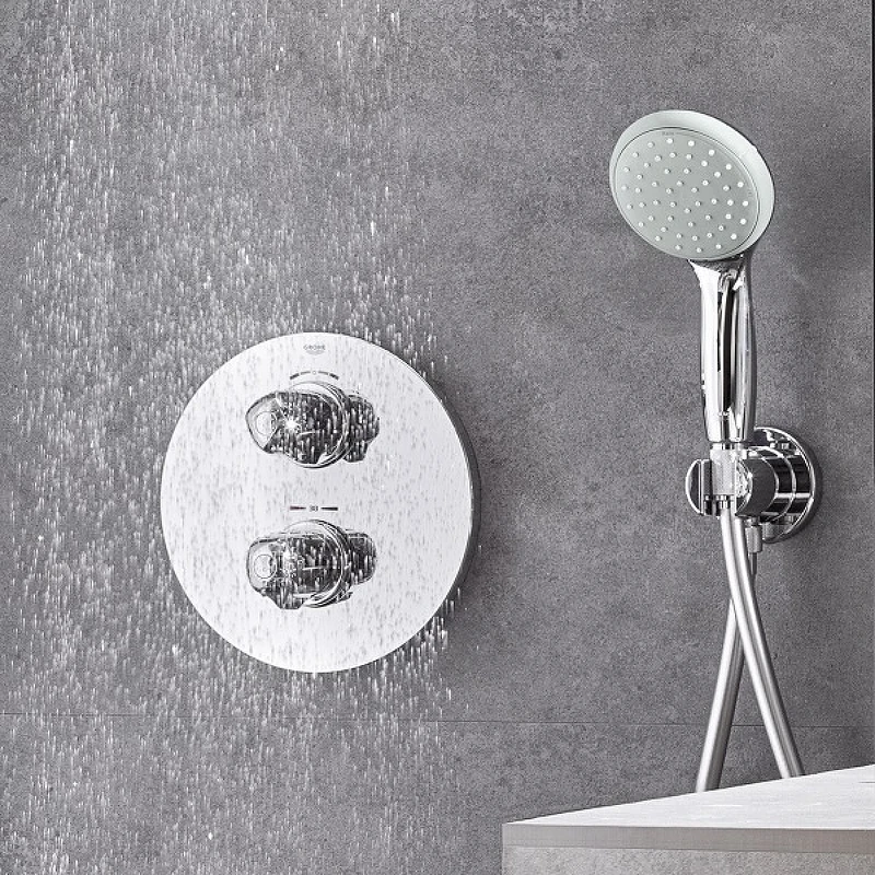 Душевая система Grohe Grohtherm 34727000 с термостатом Хром латунь встраиваемый