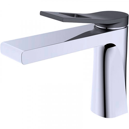 Смеситель для раковины Bronze de Luxe Element EL02CB Хром Черный латунь