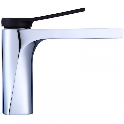 Смеситель для раковины Bronze de Luxe Element EL02CB Хром Черный латунь