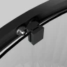 Душевой уголок Aquatek 100x100 AQ.RO.100.1BL профиль Черный матовый стекло прозрачное