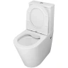 Унитаз компакт Grossman Color GR-4480MS Белый матовый с бачком и сиденьем Микролифт фаянс напольный