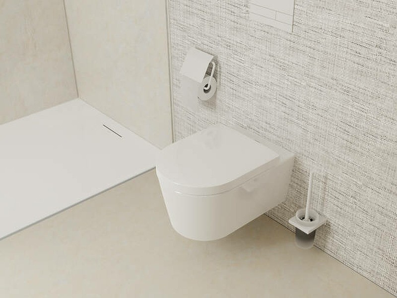 Ершик для унитаза Hansgrohe AddStoris 41752700 Белый матовый