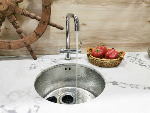 Смеситель для кухни Seaman Visconti SSL-7326-WP цвет Хром полированный