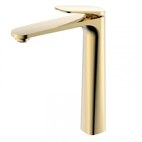 Смеситель для раковины AQUAme Imola AQM6714BG цвет Золото шлифованное