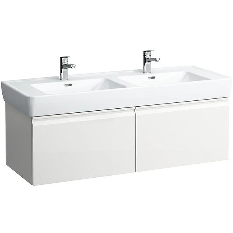 Тумба под раковину Laufen Pro 120 4.8308.2.095.485.R подвесная Белая глянцевая