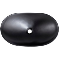 Раковина-чаша BelBagno 60 BB1404-H301 Черная матовая фаянс накладная