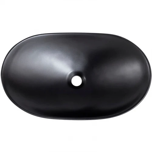 Раковина-чаша BelBagno 60 BB1404-H301 Черная матовая фаянс накладная