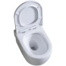 Унитаз Art&Max Verona AM012CHRT/SC подвесной с сиденьем Микролифт