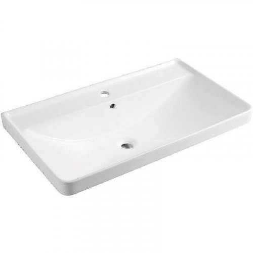 Тумба с раковиной Azario Ника 70 CS00080144 подвесная Белая матовая