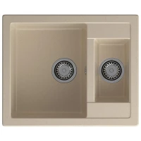Кухонная мойка GranFest Quadro Q-610K кашемир цвет Кашемир