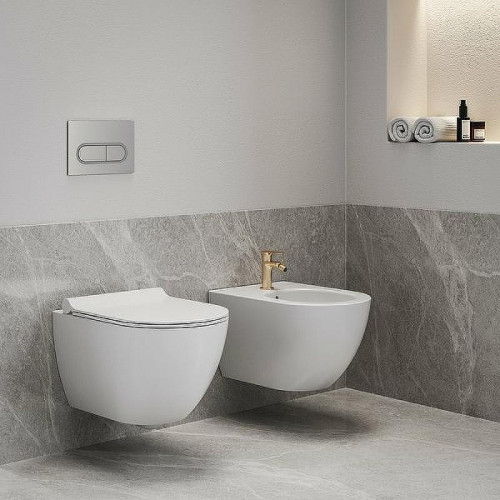 Смеситель для биде Ravak Eleganta EL 056.60RGB X070369 Розовое золото