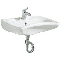 Раковина Creavit 60 BD060-00CB00E-0000 Белая фарфор подвесная