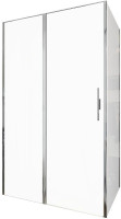 Душевой уголок Allen Brau Priority 120x90 3.31007.00+3.31016.00 цвет профиля Хром стекло прозрачное
