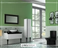 Унитаз биде Creavit Lara LR360-00SM00E-0000 Черный матовый без бачка и сиденья фарфор напольный