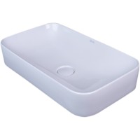 Раковина-чаша Pestan Fluenta Round Washbasin 62 40008299 Белая фаянс накладная