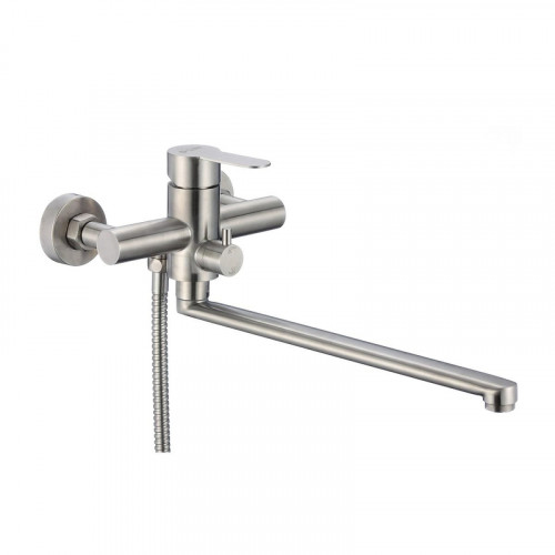 Смеситель для ванны D-Lin H147316 универсальный цвет  Сатин