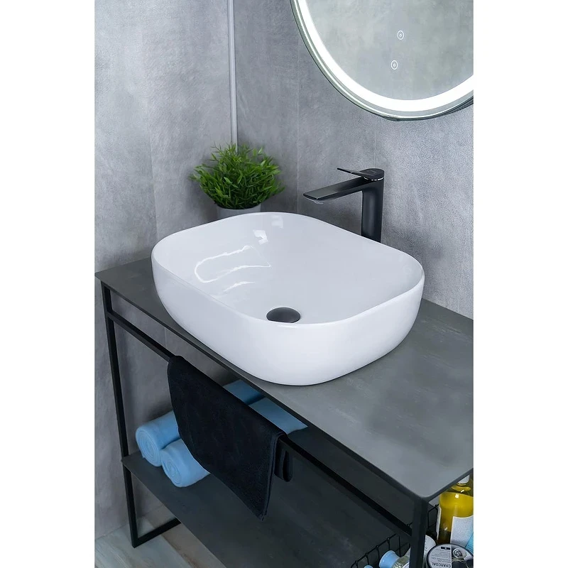 Раковина-чаша Gid Geometrico 50 D1302 51198 цвет Белый