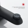 Душевая система Raglo R31.24.06 Черная матовая латунь на стену