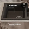 Кухонная мойка Domaci Болонья 76 М-191-007 цвет Антрацит