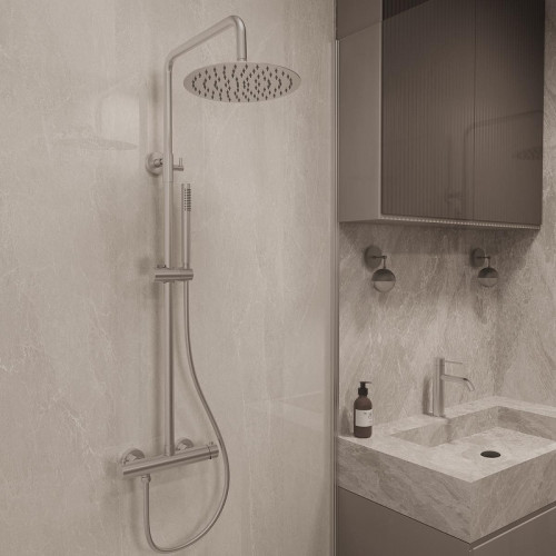 Душевая система Vincea City VSFS-4CT1BN цвет Брашированный никель