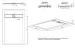 Душевой поддон из искусственного камня Allen Brau Infinity 140x90 8.21005-CGM цвет Зеленый