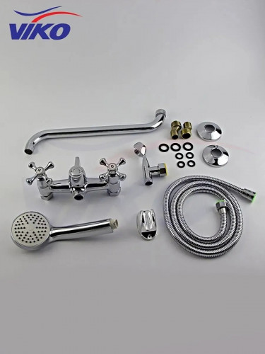 Смеситель для ванны Viko V-1225 универсальный Хром