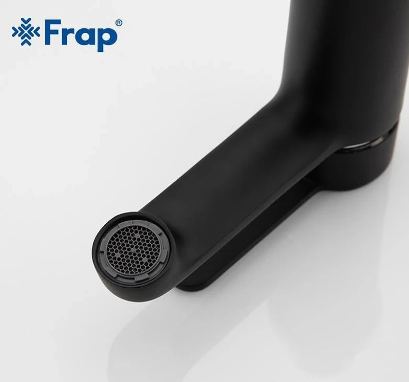 Смеситель для раковины Frap H42 F1042 Черный матовый Хром