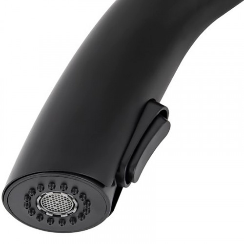 Смеситель для кухни Kaiser Strike 09066-2 Черный матовый латунь