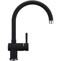 Смеситель для кухни Ulgran Quartz UQ-021-07 Уголь нержавеющая сталь