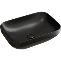 Раковина-чаша Ceramicanova Element 50 CN6055MB Черная матовая фарфор накладная