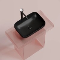 Раковина-чаша Ceramicanova Element 50 CN6055MB Черная матовая фарфор накладная