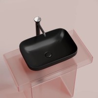 Раковина-чаша Ceramicanova Element 50 CN6055MB Черная матовая фарфор накладная
