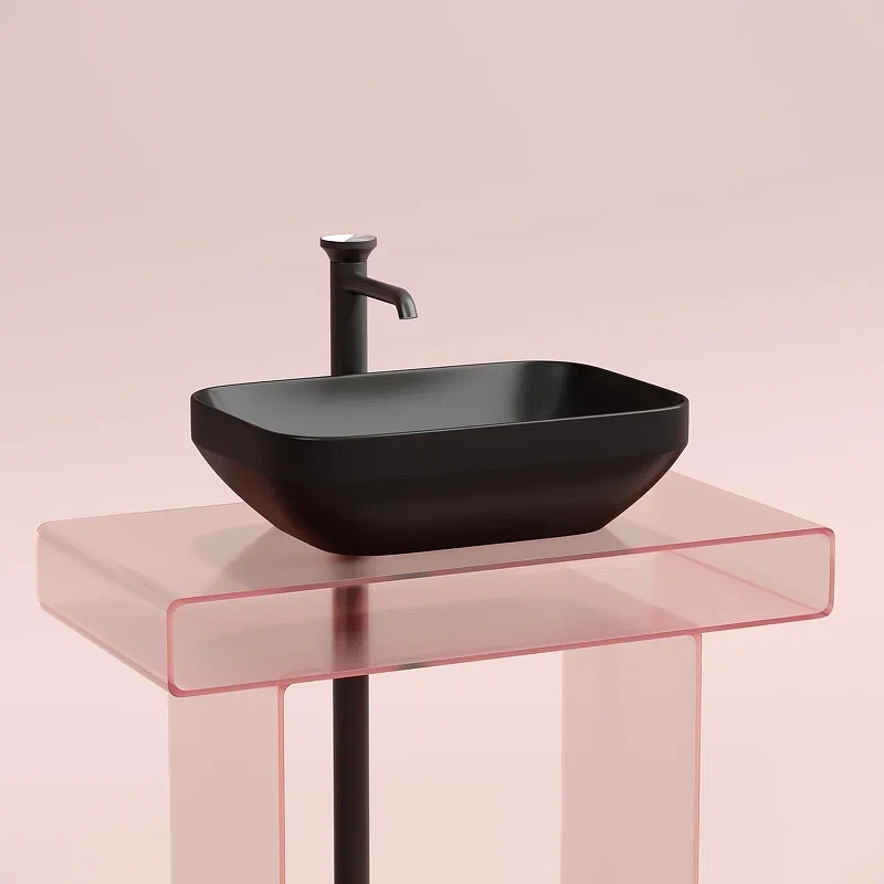 Раковина-чаша Ceramicanova Element 50 CN6055MB Черная матовая фарфор накладная