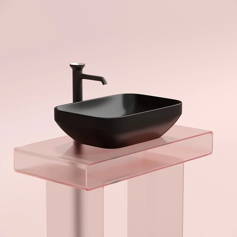 Раковина-чаша Ceramicanova Element 50 CN6055MB Черная матовая фарфор накладная