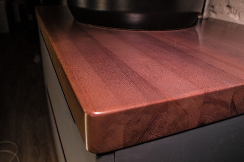 Столешница под раковину Jorno Wood 60 Wood.06.60/DW Темное дерево