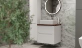 Столешница под раковину Jorno Wood 60 Wood.06.60/DW Темное дерево