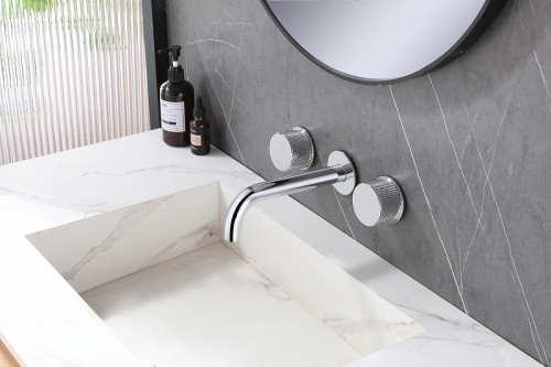 Смеситель для раковины Abber Wasser Kreis AF81122 Хром латунь встраиваемый