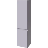 Шкаф пенал Caprigo Forte 35 L 36150L-SF028 подвесной Серый матовый МДФ / ЛДСП