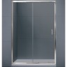 Душевая дверь BelBagno Uno 135 UNO-BF-1-135-C-Cr профиль Хром стекло прозрачное