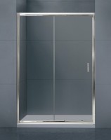 Душевая дверь BelBagno Uno 135 UNO-BF-1-135-C-Cr профиль Хром стекло прозрачное