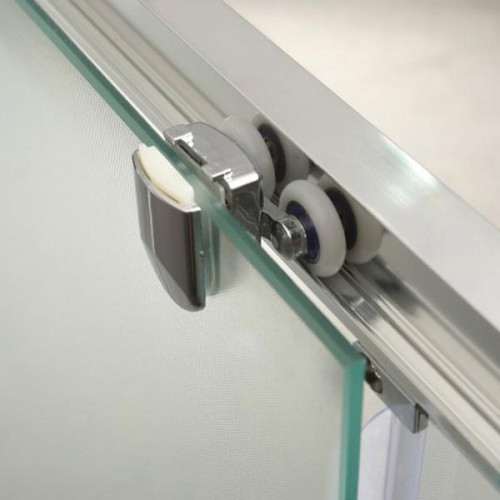 Душевая дверь BelBagno Uno 135 UNO-BF-1-135-C-Cr профиль Хром стекло прозрачное