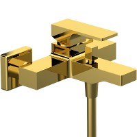Смеситель для ванны Remer Absolute AU05DO Золото латунь на стену