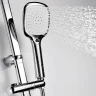 Душевая система WasserKRAFT A042 Хром латунь на стену
