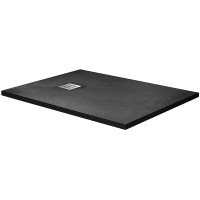 Душевой поддон из искусственного камня BelBagno Uno 120x90 TRAY-MR-UNO-AH-120/90-35-NERO Черный