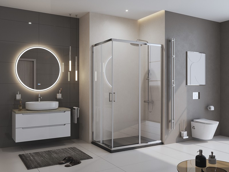 Душевой поддон из искусственного камня BelBagno Uno 120x90 TRAY-MR-UNO-AH-120/90-35-NERO Черный