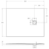 Душевой поддон из искусственного камня BelBagno Uno 120x90 TRAY-MR-UNO-AH-120/90-35-NERO Черный