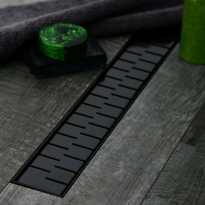 Душевой лоток Paini Medium 850 CH850MC с решеткой Черный матовый