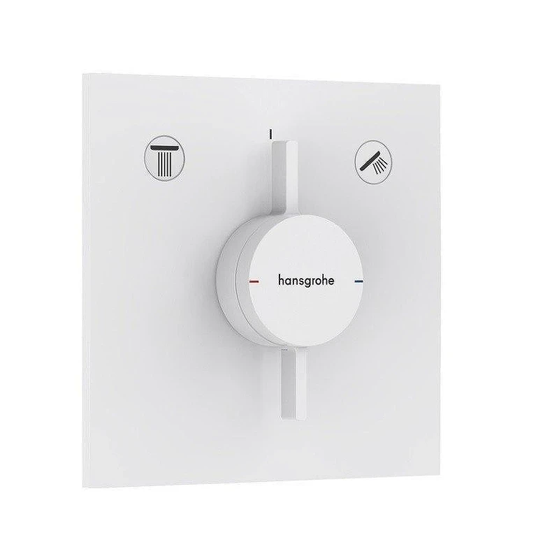Смеситель для душа Hansgrohe DuoTurn E 75417700 цвет Белый матовый