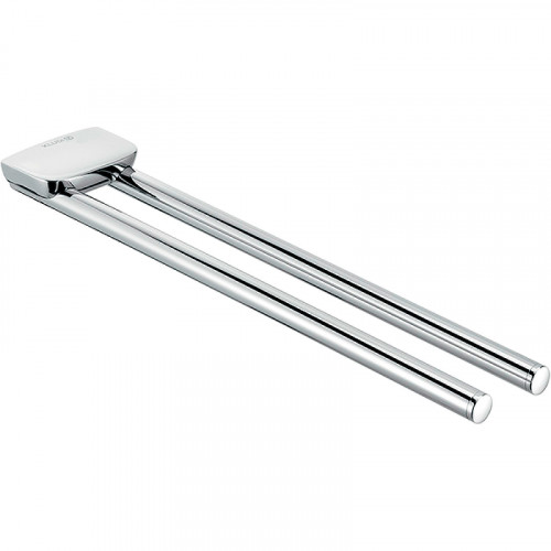 Полотенцедержатель Kludi Ambienta 5397705 двойной Хром